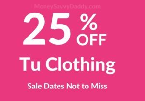When Is Sainsburys 25% off Tu...
